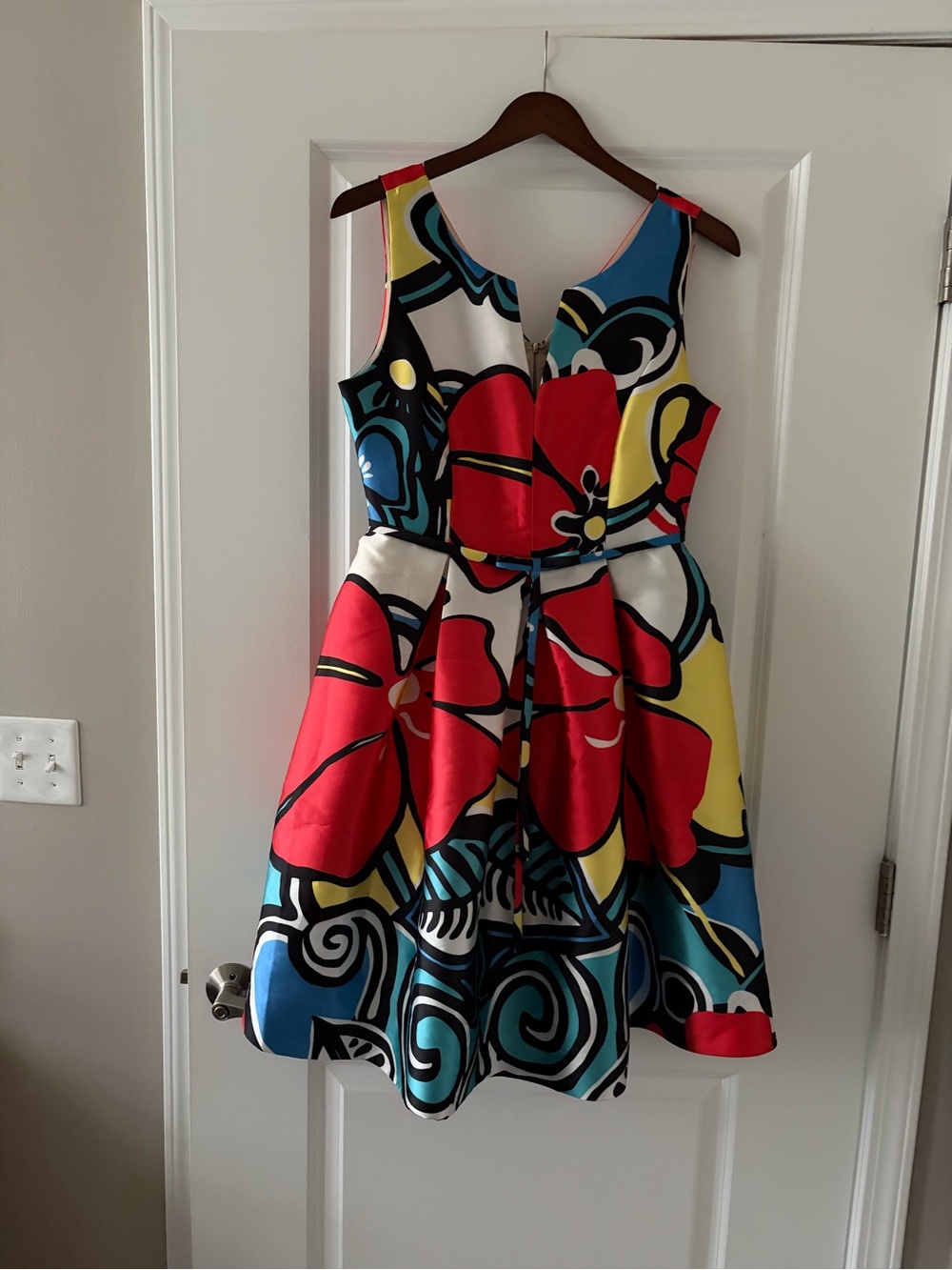 Gracia Floral Printed Fit-and-Flare Dress